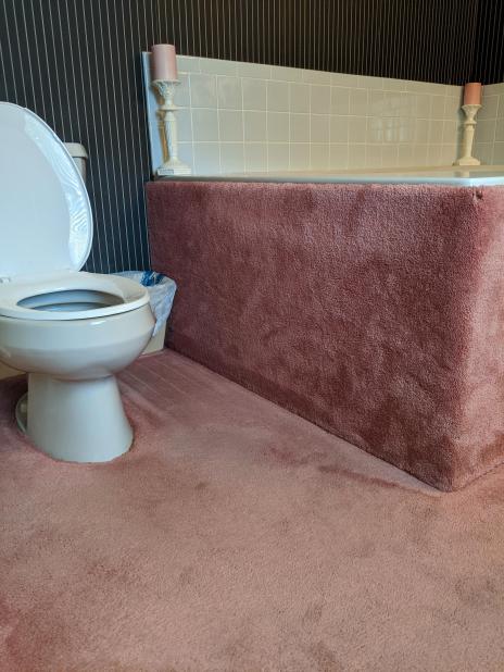 carpet bathroom
